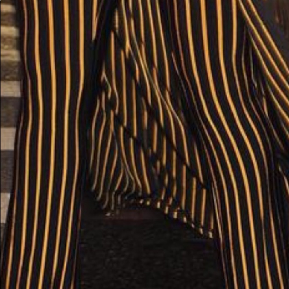 Black and gold stripe bandage set true to size L - Picture 3 of 6